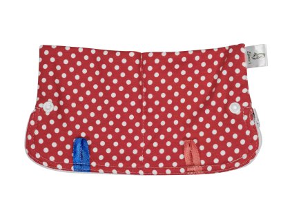 Taštička na látkové vložky Moon Pouch - Red Dots