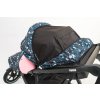 Sada na kočárek Thule Hummingbird- Pink - nánožník, rukávník, clona, prodloužení stříšky, potah na dětské madlo