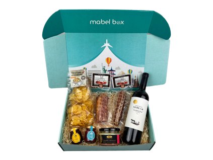 Český degustační dárkový box s vínem