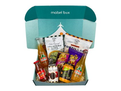 Mexický dárkový box s limonádou (mango, ananas)
