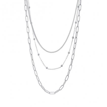Dámský náhrdelník z chirurgické oceli TRINITY 1