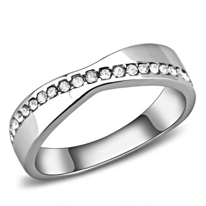 Dámský prsten z chirurgické oceli CESAR 1