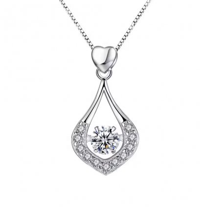 Dámský stříbrný náhrdelník FORTUNA 1