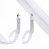 Dámske strieborné náušnice EVELYN 2