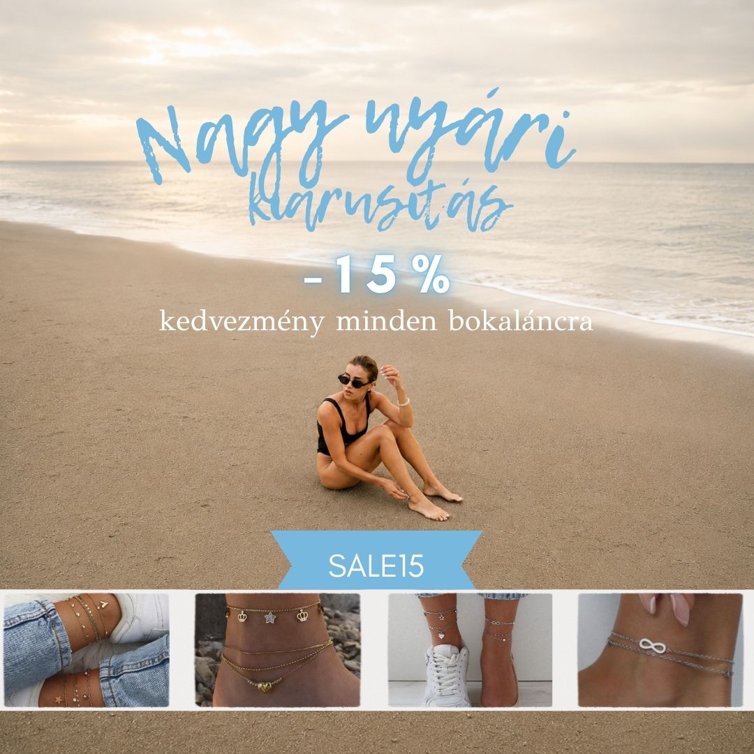 15% na náramky na nohu mobil