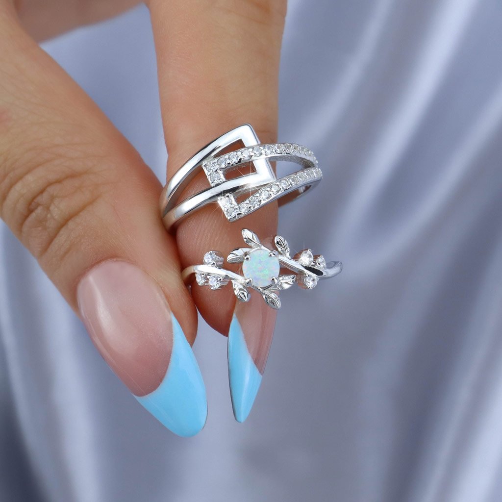 Női ezüst gyűrű CUADRA | Mabell.hu