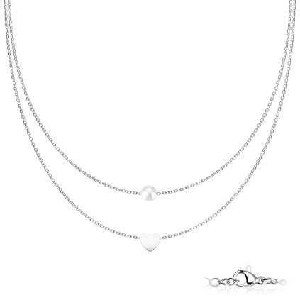 Dámsky náhrdelník z chirurgickej ocele ELISA 1