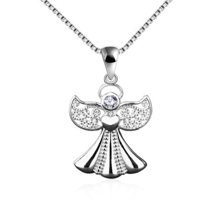 Dámsky strieborný náhrdelník ANGELINE 1