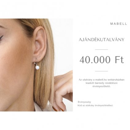 Ajándékutalvány 40 000 Ft értékben