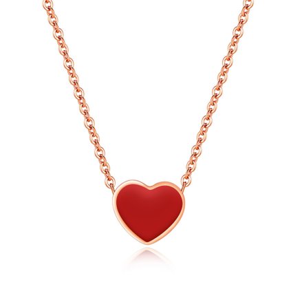 Dámsky náhrdelník z chirurgickej ocele HEART 1