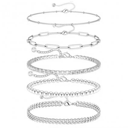 Set náramkov z chirurgickej ocele PETRONELA 1
