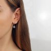 Dámske strieborné náušnice JAYDE 9