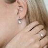 Dámske náušnice z chirurgickej ocele LUNA 6