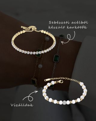 Ékszer, mely minden nap Önnel tart. Sebészeti acélból készült ékszereink vízállóak, rozsdamentesek és mindennapi viseletre...