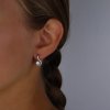 Dámske strieborné náušnice LISS 4