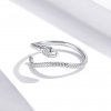 Dámsky strieborný prsteň KENDALL 2