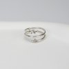 Dámsky strieborný prsteň REVA 3