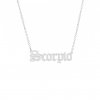 Dámsky náhrdelník z chirurgickej ocele ASTROLOGY