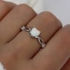 Dámsky strieborný prsteň GEORGINA 2
