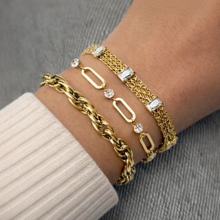 Brățări noi din oțel inoxidabil, pe care le vei adora în fiecare zi. ✨ Link în BIO #bijuterii #mabell