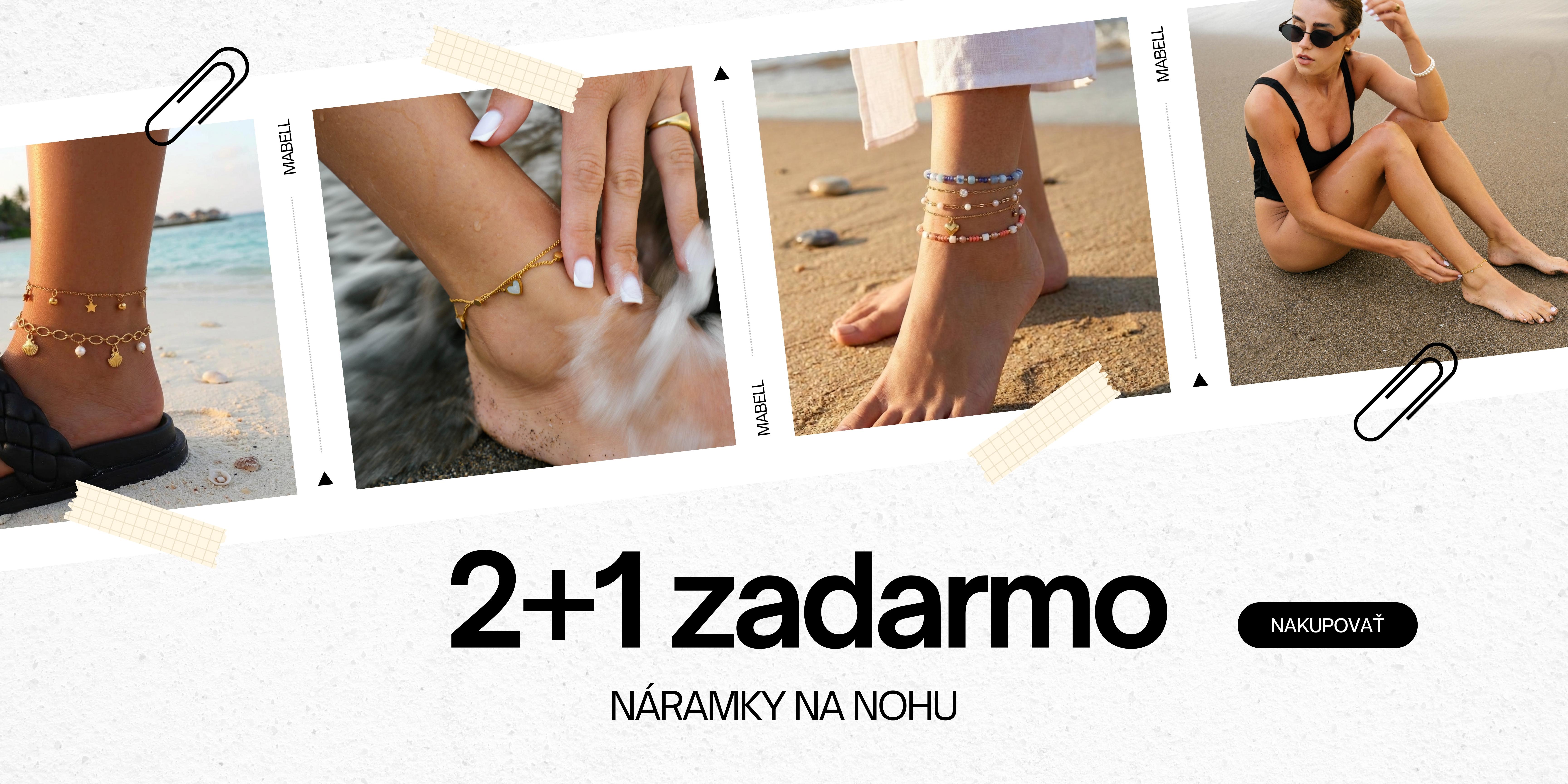 náramky na nohu -web