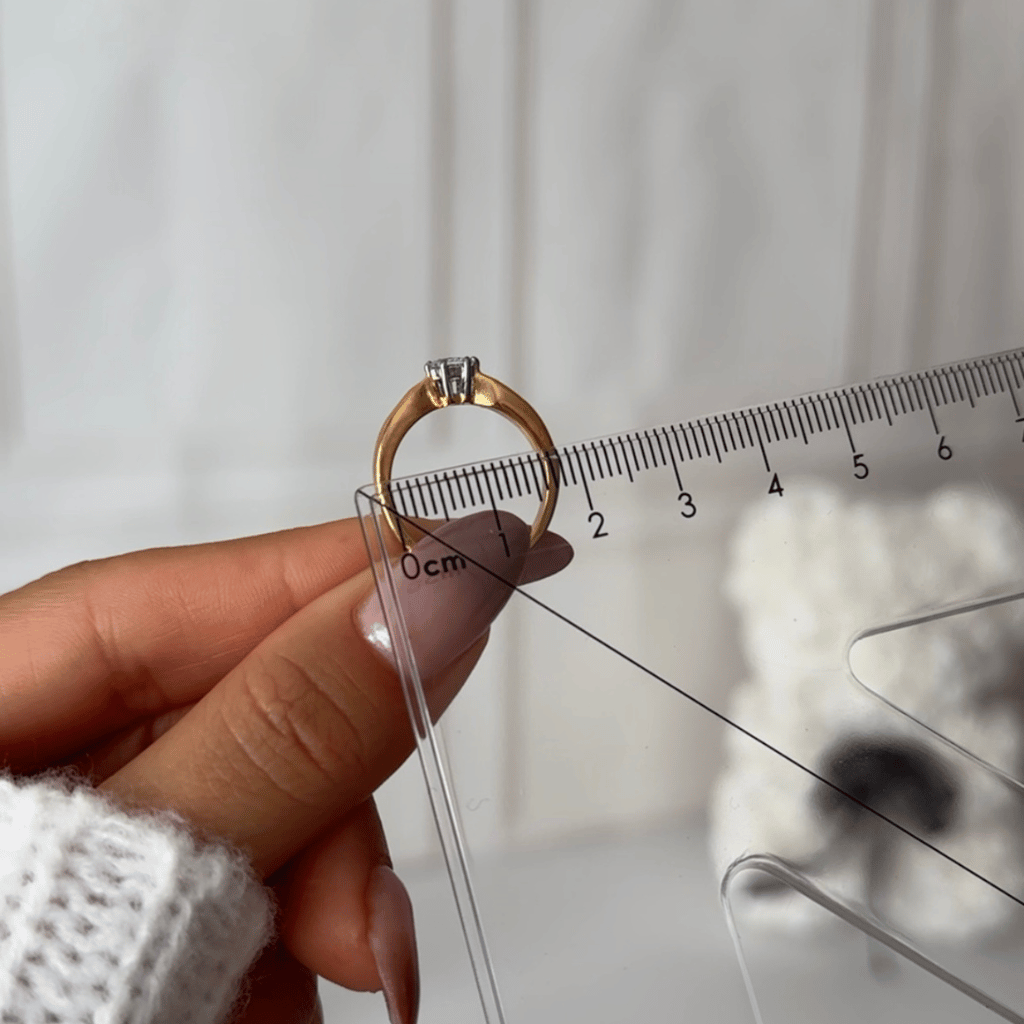 Meranie vnútorného priemeru prsteňa