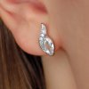 Dámske strieborné náušnice LYLA 6