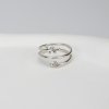 Dámsky strieborný prsteň REVA 3