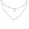 Dámsky strieborný náhrdelník XENA