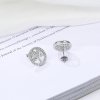 Dámske strieborné náušnice ZOELLA 6