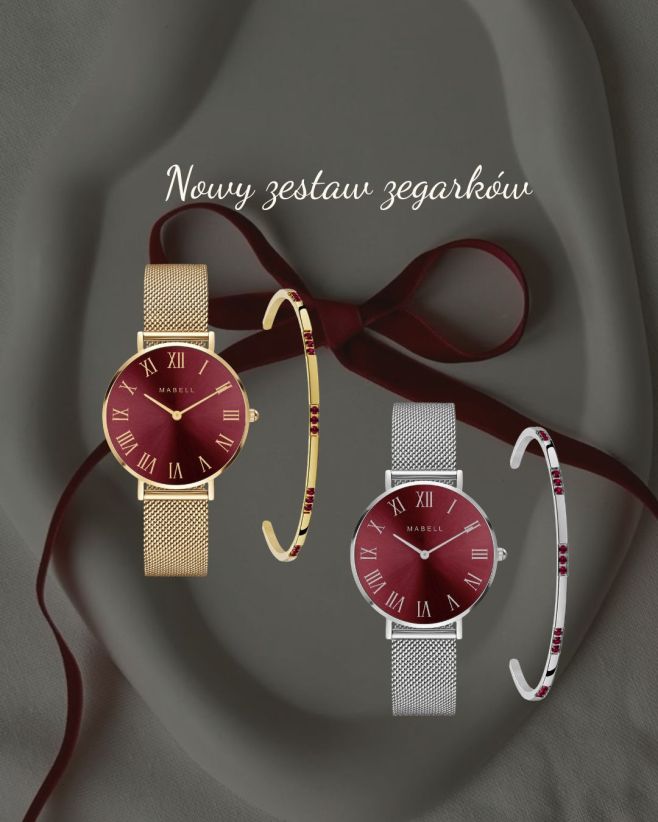 Który zegarek wybrałabyś? 🤍 Napisz w komentarzu. 👇 Link w BIO #mabellshop #bizuteria
