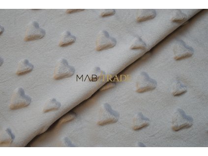 MINKY SRDÍČKA tm. Šedá Kód 8912-8819/K