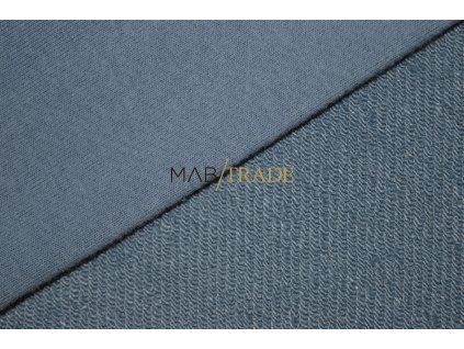 Elastická teplákovina Diagonál Lisa brus Ba/Pes Denim Kód 4211-2001