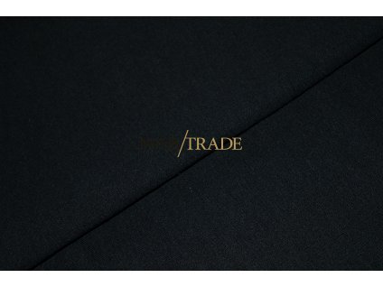 Elastická teplákovina Viskózová Silky Černá Kód 4230-4002