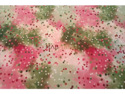 Elastická teplákovina Digi tisk - Flitry Kód 4842-7539