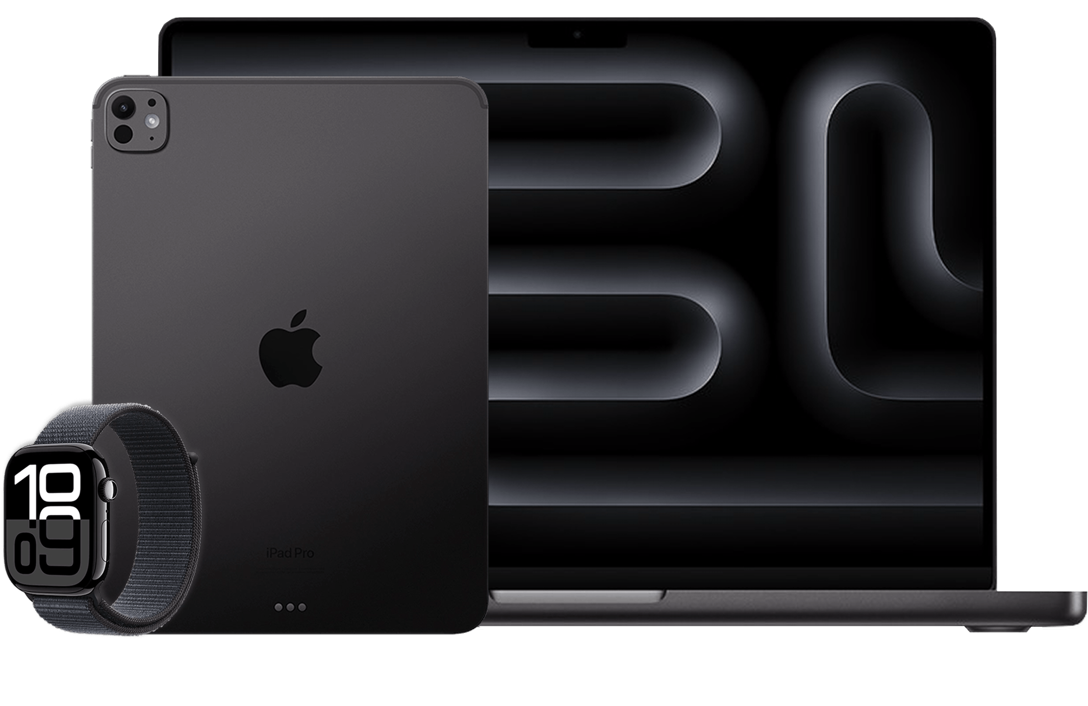 MacBook, Apple Watch a iPad od Mac Pointu