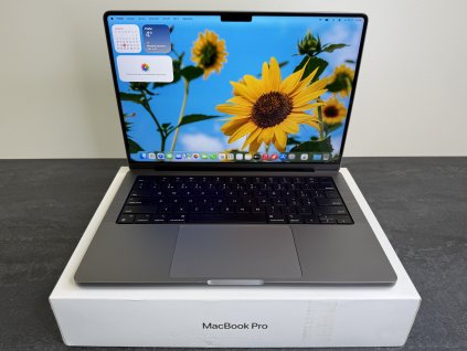 MacBook Pro 14'' 2021 / M1 Pro / 16GB / 512GB SSD / Space Gray / Kompletní balení - DPH