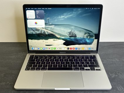 MacBook Pro 13'' 2020 / M1 / 8GB / 256GB SSD / Silver / Nefunkční Touch iD  - DPH