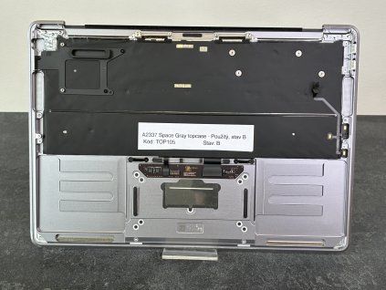 MacBook A2337 Space Gray topcase - Použitý, stav B