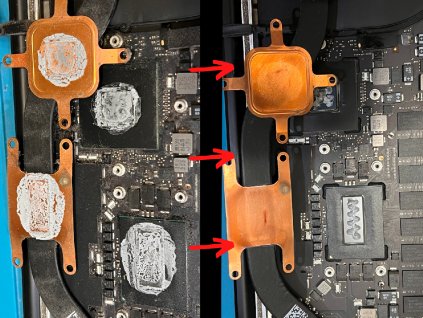 Kompletní vnitřní čištění vč. výměny teplovodivé pasty CPU,GPU