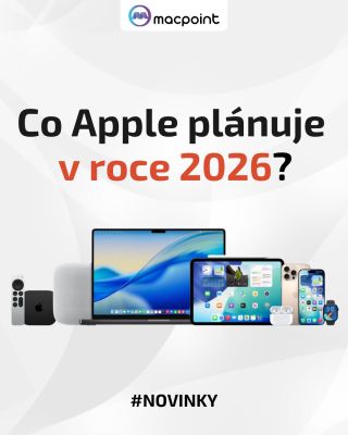 Co všechno Apple chystá na rok 2026? 🍏 🌸Na jaře se očekává příchod iPhonu 17e s MagSafe, AirTagu 2 a úplně nového Home...