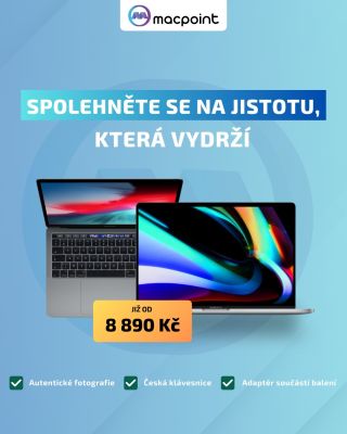 Spolehněte se na jistotu, která vydrží 🤩 Méně starostí, více tvoření. MacBook je jistota, která s vámi zůstane roky. 🍏 ✅...