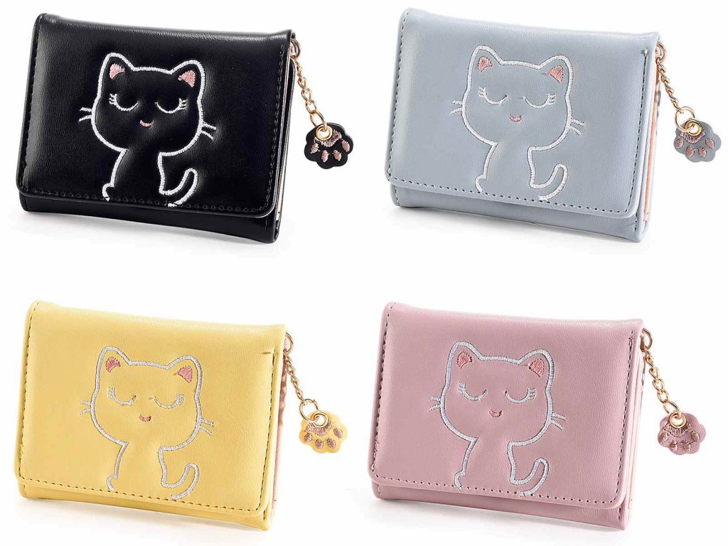 peňaženka mačka labka packa s mačkou mačacie s mačkami