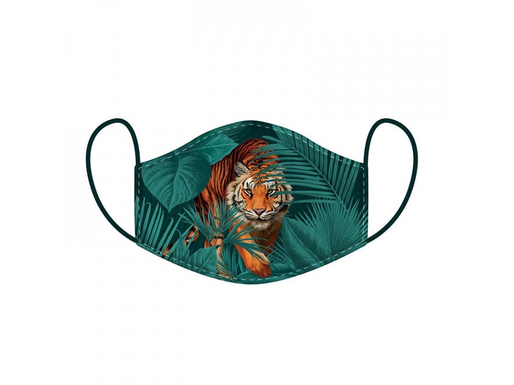 maska rúška mačka s mačkou mačacie tiger