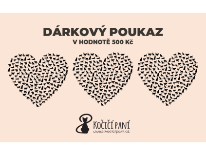 Darčekový poukaz do e-shopu Mačacie pani