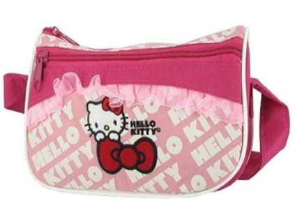 kabelka batoh taška na bicykel mačka s mačkou mačkčí s mačkami hello kitty ružová 5