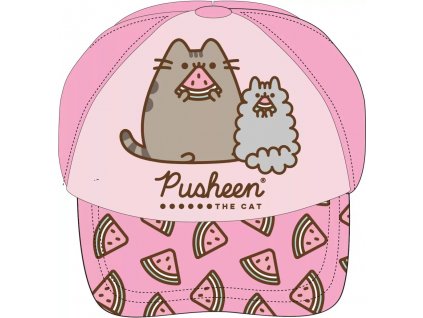 Šiltovka s mačkou Pusheen - 2 veľkosti (Číslo velikost 54)