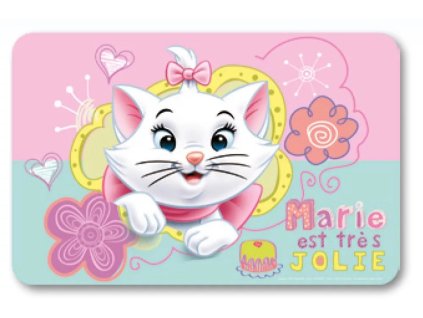 podložka prestieranie mačka s mačkou mačacie s mačkami Marie Disney