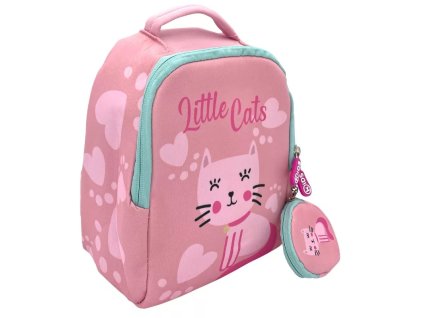 batužik mačka s mačkou mačacie s mačkami ružový peňaženka kľúčenka