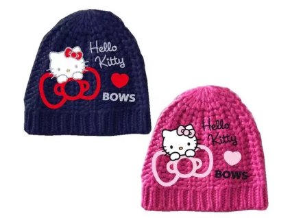 pletená čiapka mačka s mačkou mačacie s mačkami hello kitty